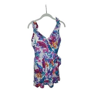 Swimsuits For All Floral One Piece Size 18 New Without Tags (J0001)